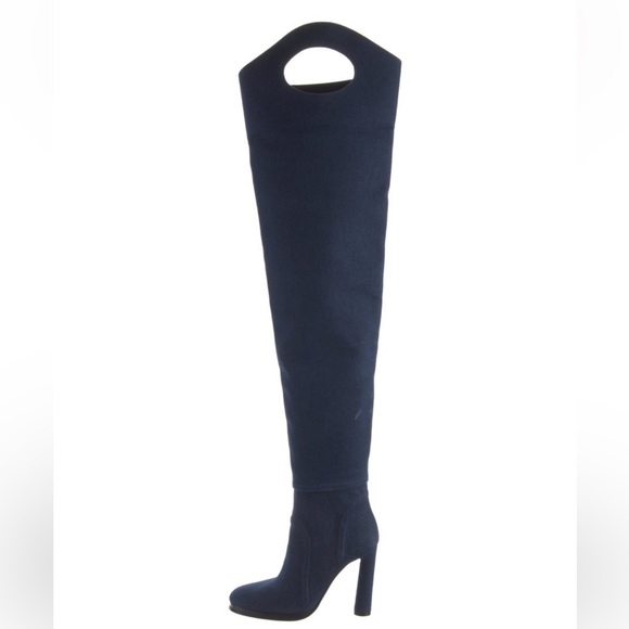 Burberry Thigh High Boots - Picture 1 of 5